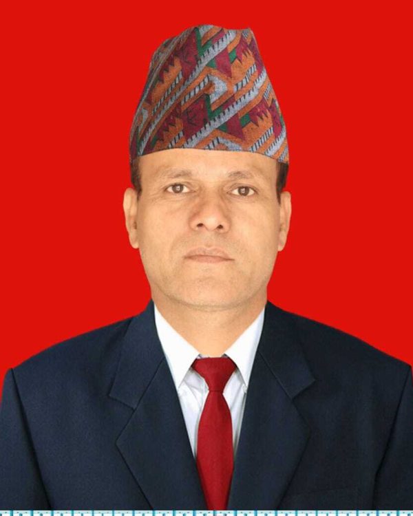 Portrait of Mr. Jagat Bahadur Budha Cheetri.